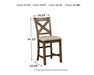 Moriville Bar Stool Set - World Furniture Gallery (Newark, CA)