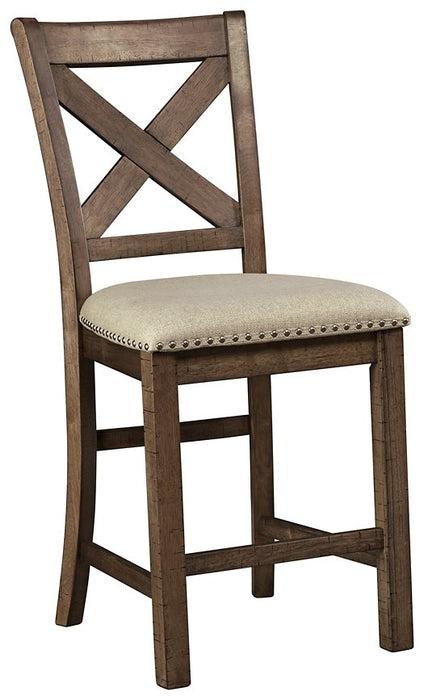 Moriville Counter Height Bar Stool - World Furniture Gallery (Newark, CA)