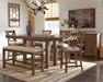 Moriville Counter Height Dining Set - World Furniture Gallery (Newark, CA)