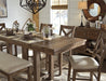 Moriville Counter Height Dining Extension Table - World Furniture Gallery (Newark, CA)