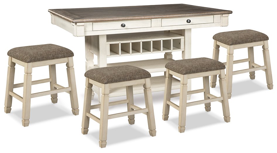 Bolanburg Counter Height Dining Set - World Furniture Gallery (Newark, CA)