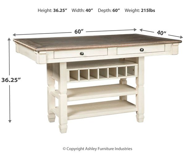 Bolanburg Counter Height Dining Set - World Furniture Gallery (Newark, CA)