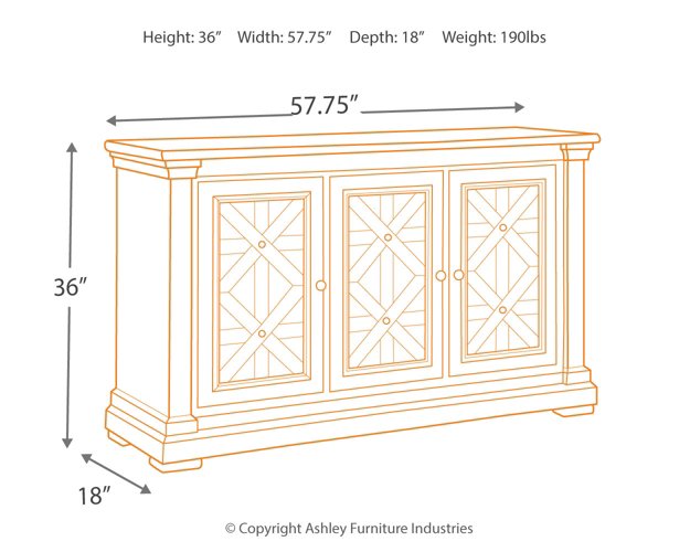 Bolanburg Dining Server - World Furniture Gallery (Newark, CA)