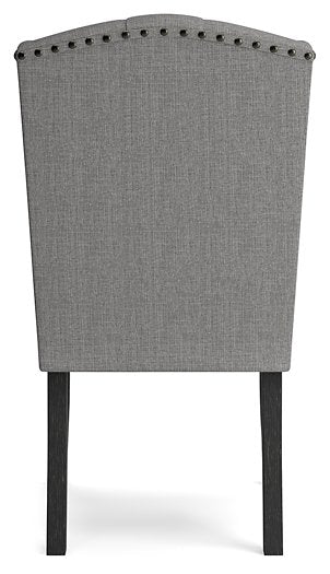 Jeanette Dining Chair - World Furniture Gallery (Newark, CA)