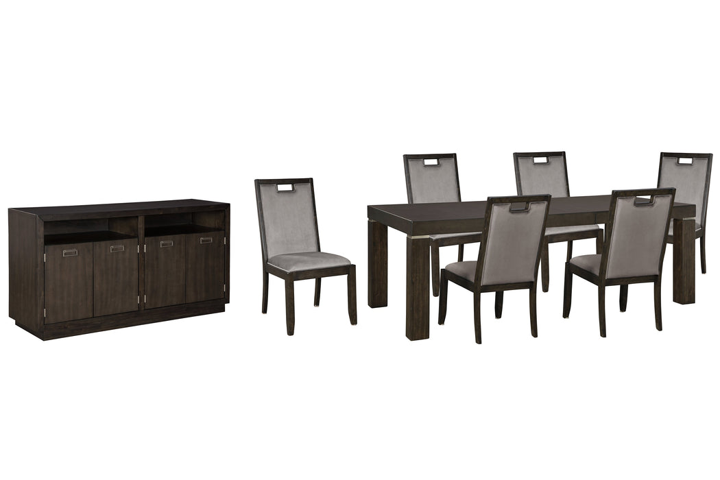 Hyndell Dining Room Set - World Furniture Gallery (Newark, CA)