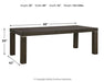 Hyndell Dining Extension Table - World Furniture Gallery (Newark, CA)