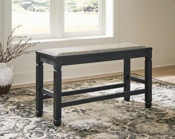 Tyler Creek Counter Height Dining Bench - World Furniture Gallery (Newark, CA)