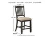 Tyler Creek Bar Stool Set - World Furniture Gallery (Newark, CA)