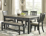 Tyler Creek Dining Set - World Furniture Gallery (Newark, CA)