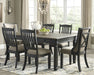 Tyler Creek Dining Set - World Furniture Gallery (Newark, CA)