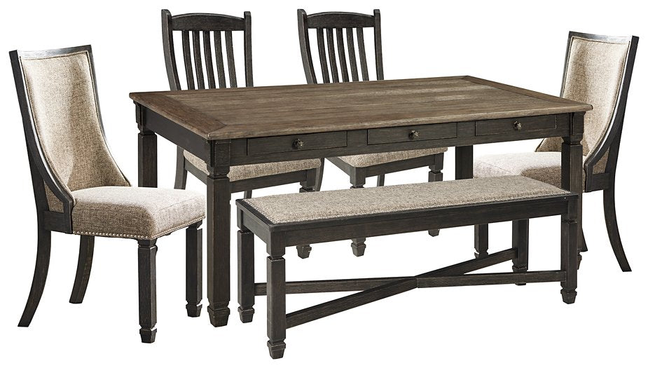 Tyler Creek Dining Set - World Furniture Gallery (Newark, CA)