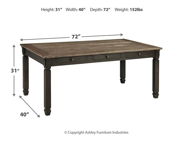 Tyler Creek Dining Table - World Furniture Gallery (Newark, CA)