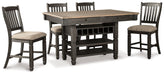 Tyler Creek Counter Height Dining Set - World Furniture Gallery (Newark, CA)