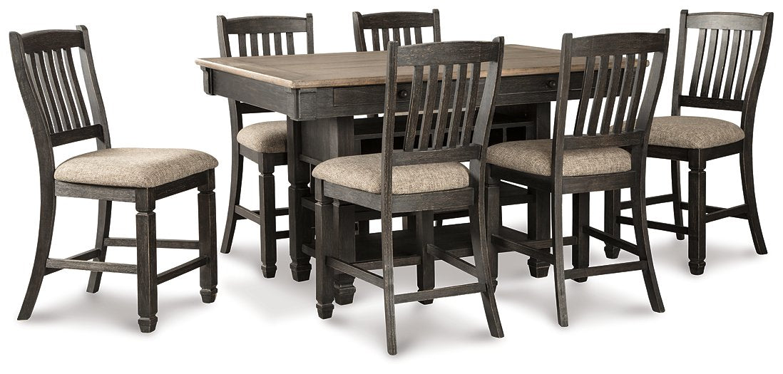 Tyler Creek Counter Height Dining Set - World Furniture Gallery (Newark, CA)