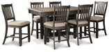 Tyler Creek Counter Height Dining Set - World Furniture Gallery (Newark, CA)