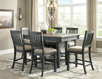 Tyler Creek Counter Height Dining Set - World Furniture Gallery (Newark, CA)