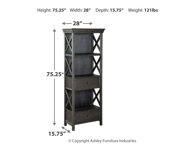 Tyler Creek Display Cabinet - World Furniture Gallery (Newark, CA)