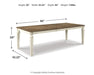 Realyn Dining Extension Table - World Furniture Gallery (Newark, CA)