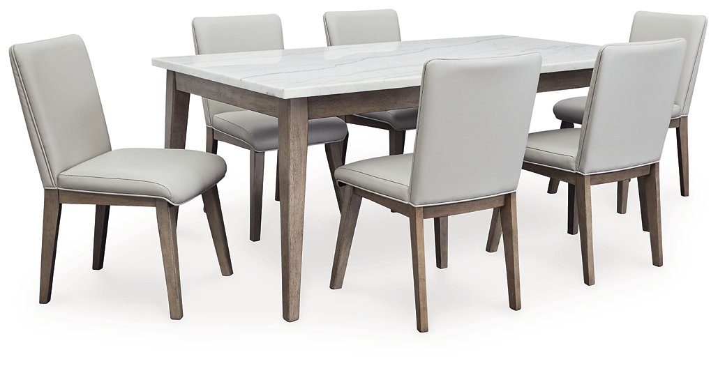 Loyaska Dining Room Set - World Furniture Gallery (Newark, CA)