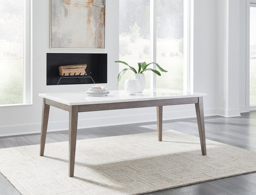 Loyaska Dining Table - World Furniture Gallery (Newark, CA)