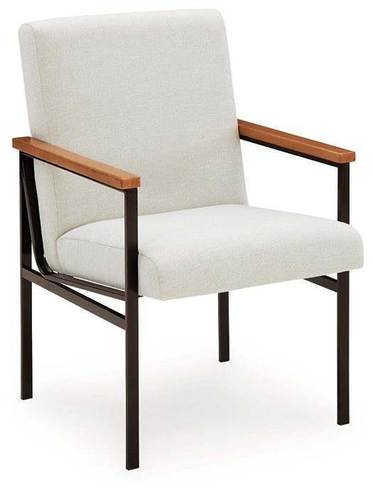 Dressonni Dining Arm Chair - World Furniture Gallery (Newark, CA)