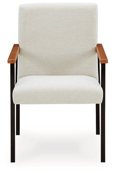 Dressonni Dining Arm Chair - World Furniture Gallery (Newark, CA)