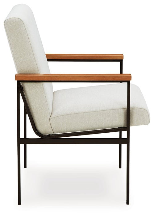 Dressonni Dining Arm Chair - World Furniture Gallery (Newark, CA)