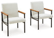 Dressonni Dining Arm Chair - World Furniture Gallery (Newark, CA)