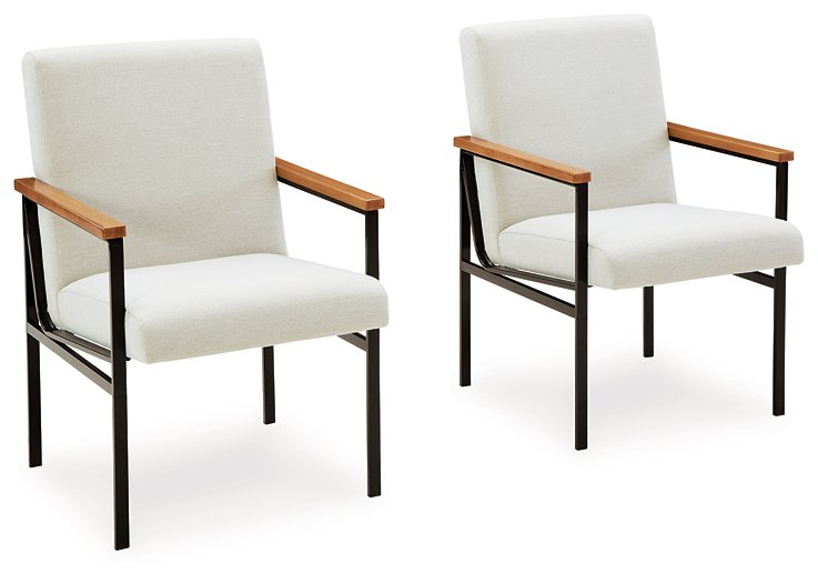 Dressonni Dining Arm Chair - World Furniture Gallery (Newark, CA)