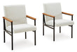 Dressonni Dining Arm Chair - World Furniture Gallery (Newark, CA)