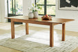 Dressonni Dining Extension Table - World Furniture Gallery (Newark, CA)