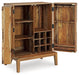 Dressonni Bar Cabinet - World Furniture Gallery (Newark, CA)