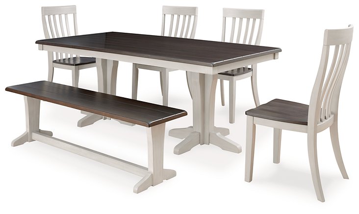 Darborn Dining Room Set - World Furniture Gallery (Newark, CA)