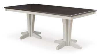 Darborn Dining Table - World Furniture Gallery (Newark, CA)