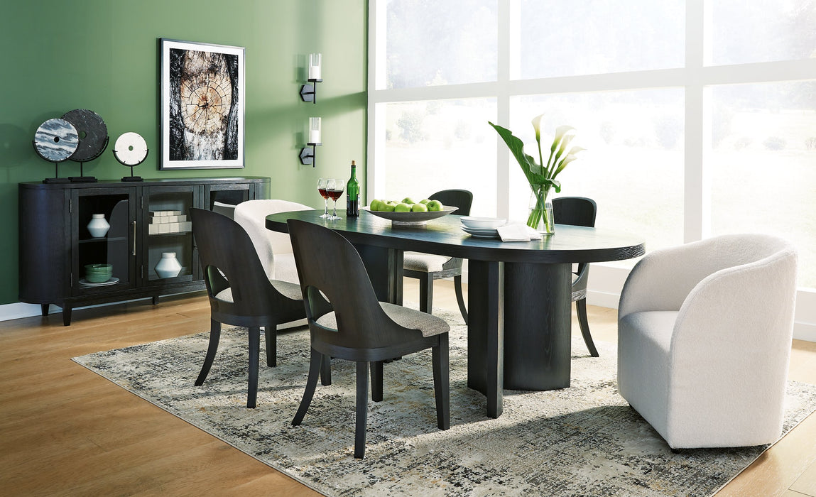 Rowanbeck Dining Package - World Furniture Gallery (Newark, CA)