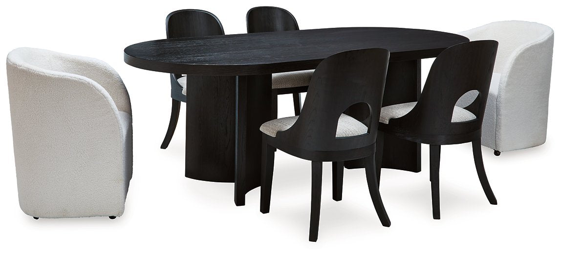 Rowanbeck Dining Package - World Furniture Gallery (Newark, CA)