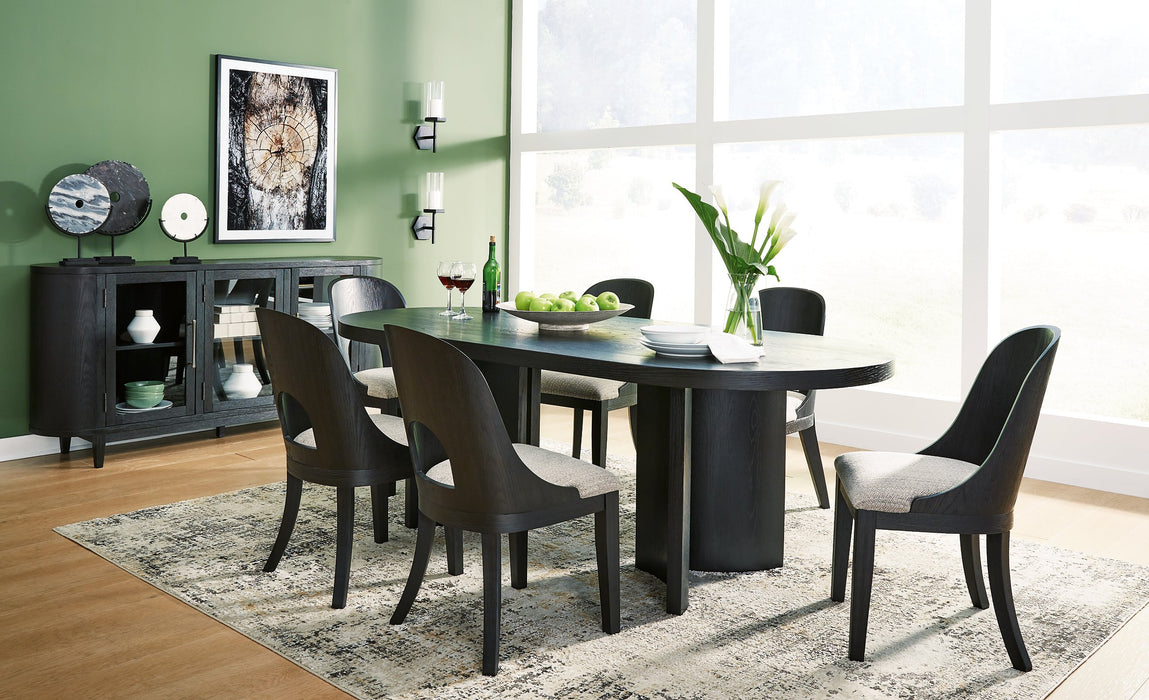 Rowanbeck Dining Package - World Furniture Gallery (Newark, CA)