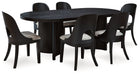 Rowanbeck Dining Package - World Furniture Gallery (Newark, CA)