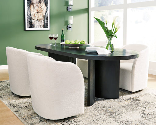 Rowanbeck Dining Package - World Furniture Gallery (Newark, CA)