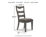 Lexorne Dining Chair - World Furniture Gallery (Newark, CA)