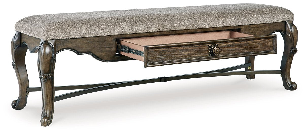 Maylee 63" Dining Bench - World Furniture Gallery (Newark, CA)