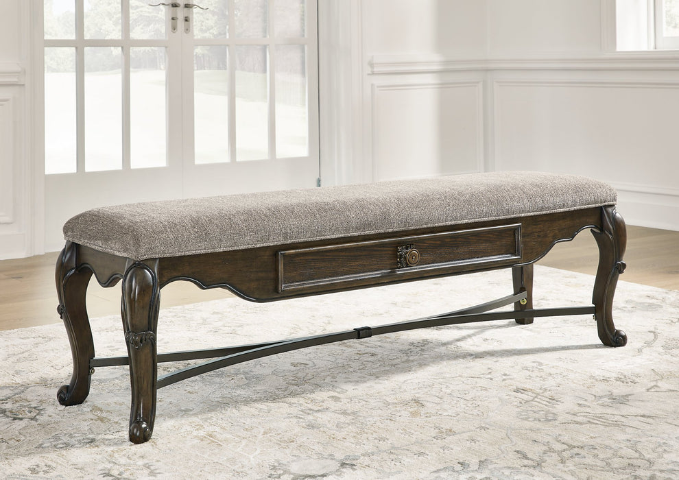 Maylee 63" Dining Bench - World Furniture Gallery (Newark, CA)