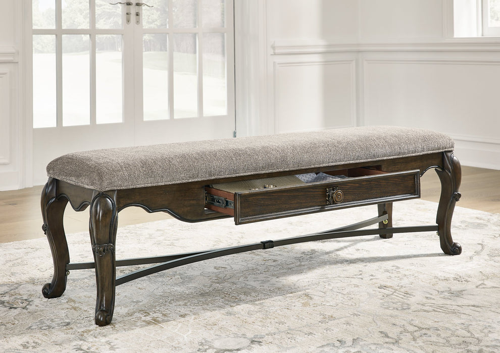 Maylee 63" Dining Bench - World Furniture Gallery (Newark, CA)