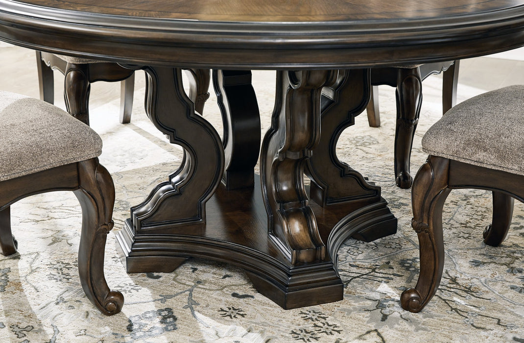 Maylee Dining Table - World Furniture Gallery (Newark, CA)