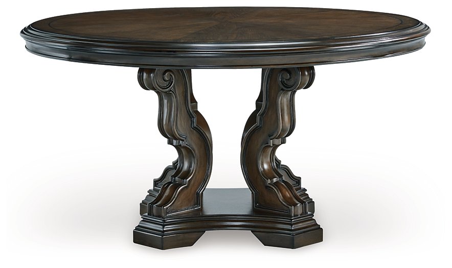 Maylee Dining Table - World Furniture Gallery (Newark, CA)