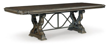 Maylee Dining Extension Table - World Furniture Gallery (Newark, CA)