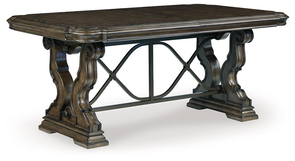 Maylee Dining Extension Table - World Furniture Gallery (Newark, CA)