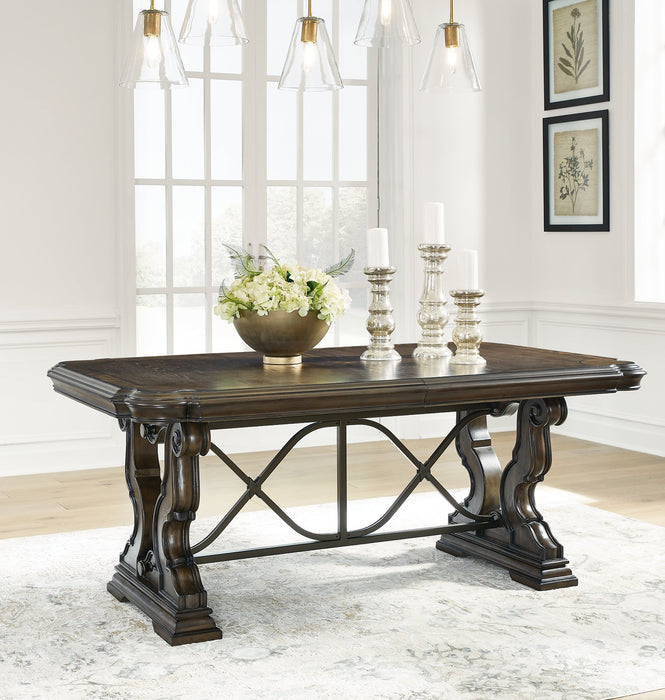 Maylee Dining Extension Table - World Furniture Gallery (Newark, CA)