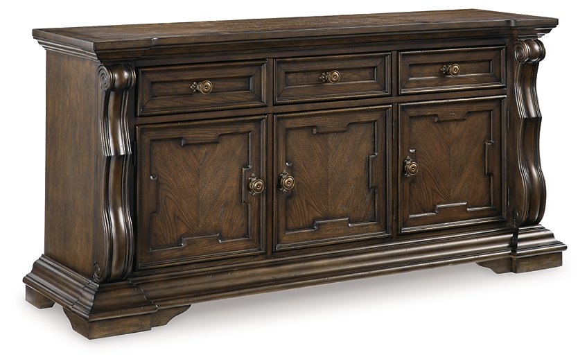 Maylee Dining Buffet and Hutch - World Furniture Gallery (Newark, CA)