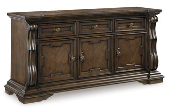 Maylee Dining Buffet - World Furniture Gallery (Newark, CA)